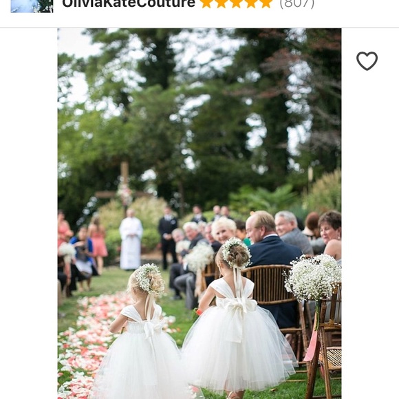 Etsy flower girl dress brand new in package - Picture 1 of 4